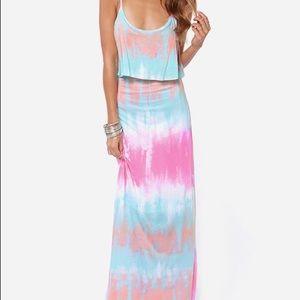 Tie Dye Maxi Dress